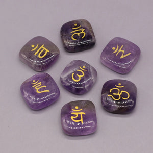 Amethyst Square Bead for Jewelry Making DIY Accessories