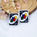 14Pcs Poker Game Card Charms Flatback Resin Crafts for DIY