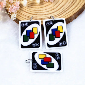 14Pcs Poker Game Card Charms Flatback Resin Crafts for DIY