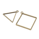14Pcs Geometric Shape Metal Frame Set for Epoxy Resin