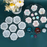 14Pcs Cat Paws Silicone Epoxy Mold DIY Keychain Pendant Jewelry Crafting Mould