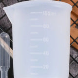 14Pcs Resin Mixing Cups Set with 100ml Measuring Cups and Plastic Droppers