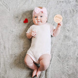 14Pcs Wooden Baby Monthly Milestone Cards, Baby Milestone Discs For Photo Props