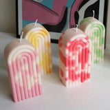 Rainbow Arch Silicone Mold for Candle Making