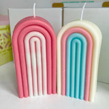 Rainbow Arch Silicone Mold for Candle Making
