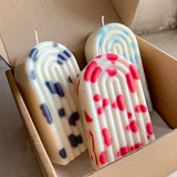Rainbow Arch Silicone Mold for Candle Making
