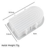 Rainbow Arch Silicone Mold for Candle Making