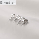Gold-Plated Melon Seed Buckle Pearl DIY Accessories