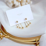 14k Electric Plated Tassels Earrings For Women