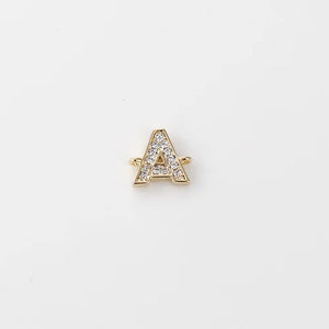 14k Double Hanging Zircon Pendant for DIY Jewelry
