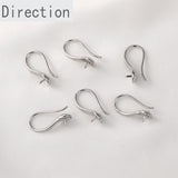 14k Coated Copper Plated Pearl Ear Hook Earrings DIY Hand Accessories