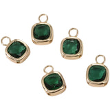 14k Square Diamond Pendant for Jewelry Making