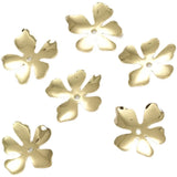 14k Retention Small Flower Petal Copper Bracelet Necklace Pendant Material