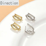 14k Retention Tulip French Ear Hook Diy Earrings Accessories