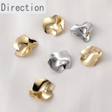 14k Copper Plated Real Rose Petals Ginkgo Leaf DIY Jewelry Material