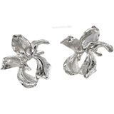 14k Flower Silver Needle Earrings DIY Jewelry Material