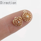 Real Love Star Hollow Pendant DIY Earrings Bracelet Necklace Accessories