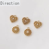 Real Love Star Hollow Pendant DIY Earrings Bracelet Necklace Accessories