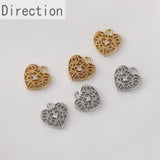 Real Love Star Hollow Pendant DIY Earrings Bracelet Necklace Accessories