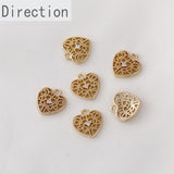 Real Love Star Hollow Pendant DIY Earrings Bracelet Necklace Accessories