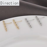 14k Filled Peas and Rice Chain with Pearl Earrings DIY Material