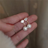 14k Real Pearl Earrings for Wedding Party Gift