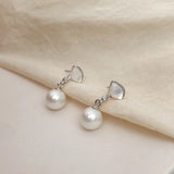 14k Real Pearl Earrings for Wedding Party Gift
