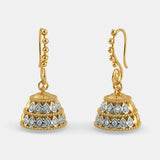 14k Real Gold Earrings for Women - Wedding Party Accessories