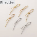 14k Long Knot Copper Plated Pendant DIY Accessories