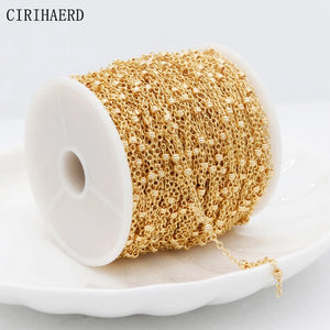 14k Plated Chain DIY Jewelry Accessories Necklace Making Supplies