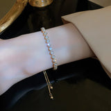 14k Plated Wave Bracelet for Women Holiday
