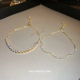 14k Plated Wave Bracelet for Women Holiday