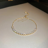 14k Plated Wave Bracelet for Women Holiday