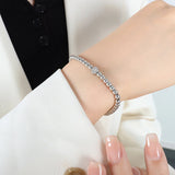 14k Plated Charm Bracelet for Women, Waterproof Beaded Chain Bracelet