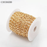 14k Plated Women's Chain DIY Necklace Jewelry Making Supplies