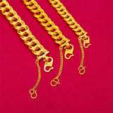 14k Real Twist Wide Side Flat Bracelet for Women Jewelry Gift