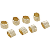 14k Retro Oval Beaded Diy Jewelry Material