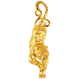 14k Tiger Pendant Bracelet Necklace for Men Female