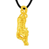 14k Tiger Pendant Bracelet Necklace for Men Female