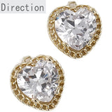 14k Zircon Water Drop Chain Pendant for DIY Earrings Necklace Bracelet