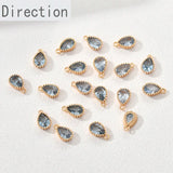 14k Zircon Water Drop Pendant Jewelry Material