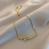 14k Plated Zircon Bracelates for Women: Holiday Party Daily Wear