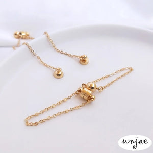 14k Bag Protection Anti-Dropping Magnet Buckle DIY Bracelet Necklace