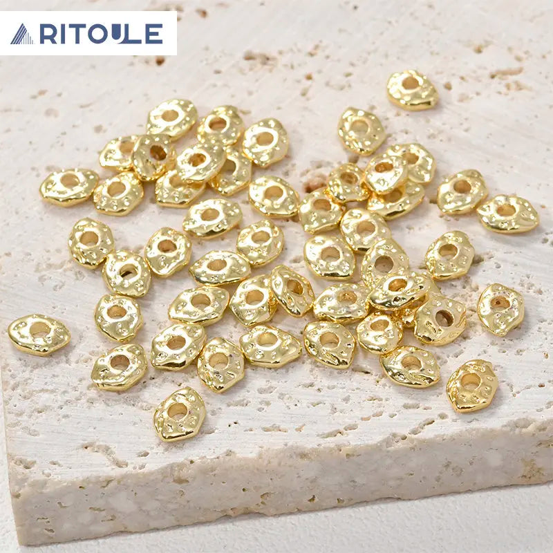 14k Devil's Eye Spacer Bead for DIY Jewelry Making