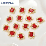14k Star Shaped Zircon Pendant DIY Jewelry Materials