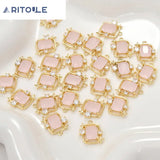 14k Star Shaped Zircon Pendant DIY Jewelry Materials
