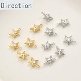 14k Baby Balloon Star Pendant for DIY Bracelet Necklace Earrings