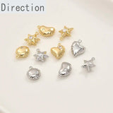 14k Baby Balloon Star Pendant for DIY Bracelet Necklace Earrings