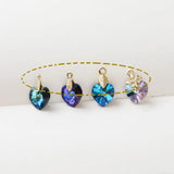 14k Leaf Retro Clip Bead Pendant DIY Earrings Necklace Pendant