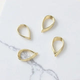 14k Gold-Plated Geometric Multi-Layer DIY Earrings Necklace Material